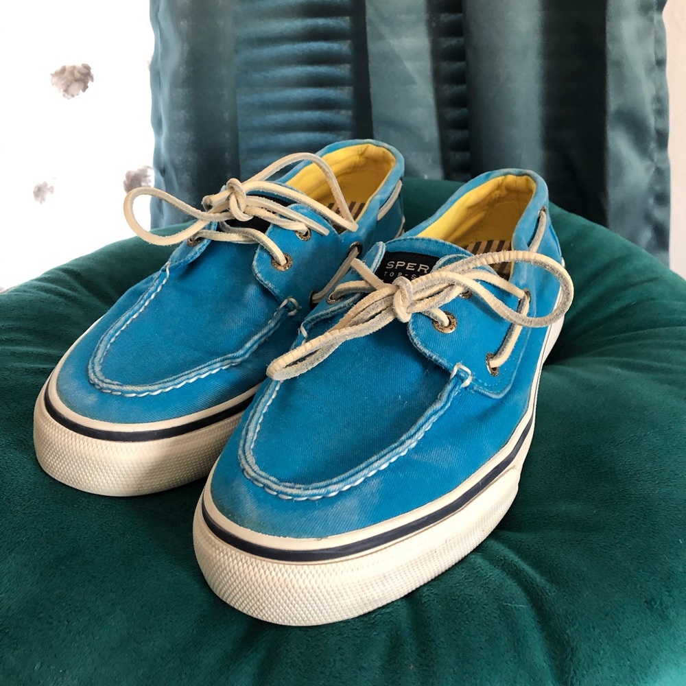 Teal Men’s Sperry